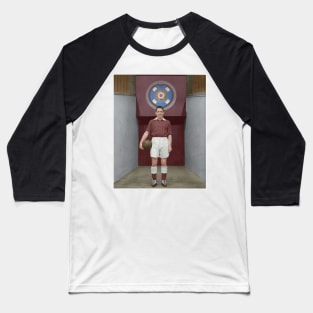 Hearts Legend Dave MacKay Baseball T-Shirt